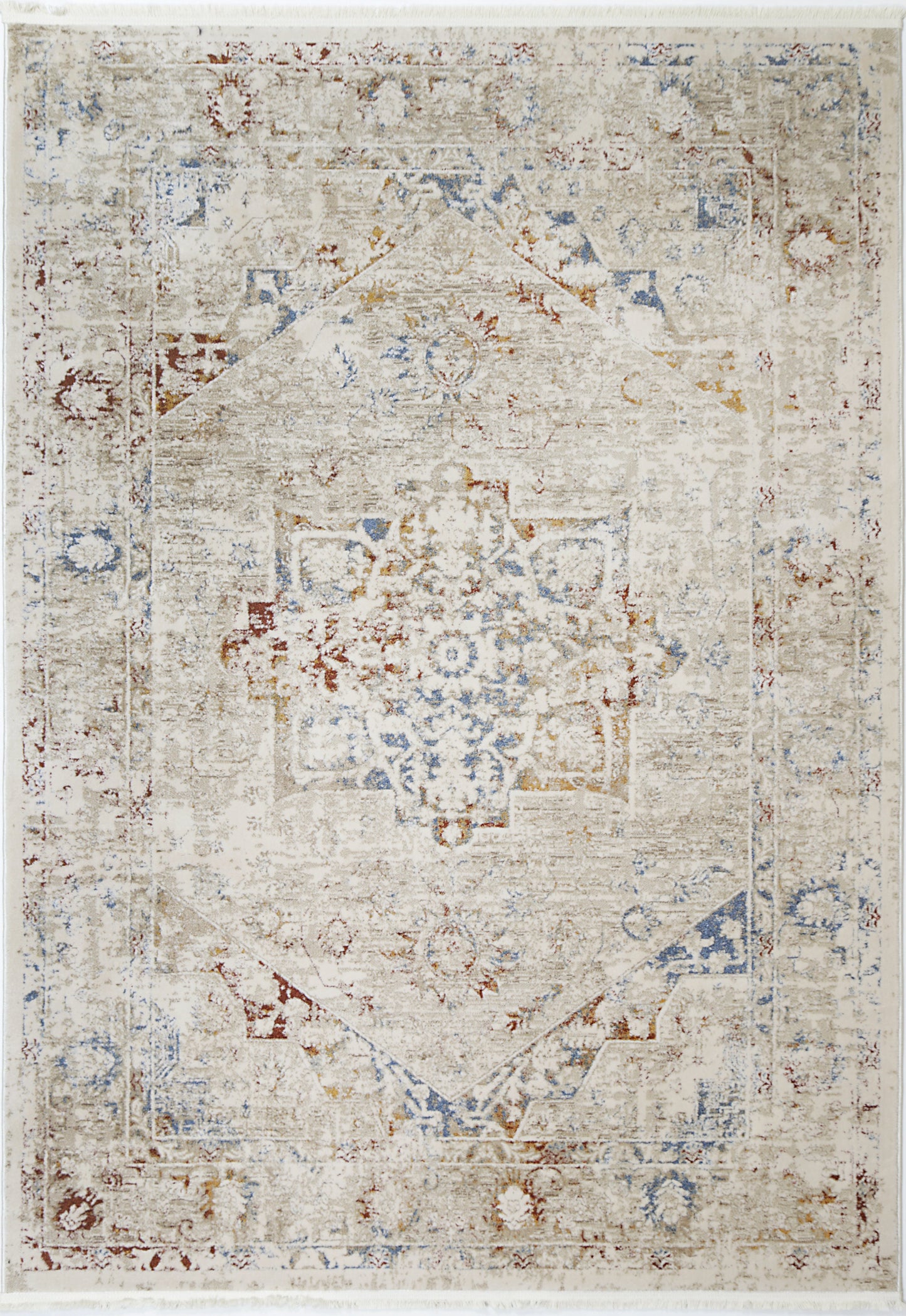 Istanbul Classic Vintage Beige Multi Rug 09BMUL