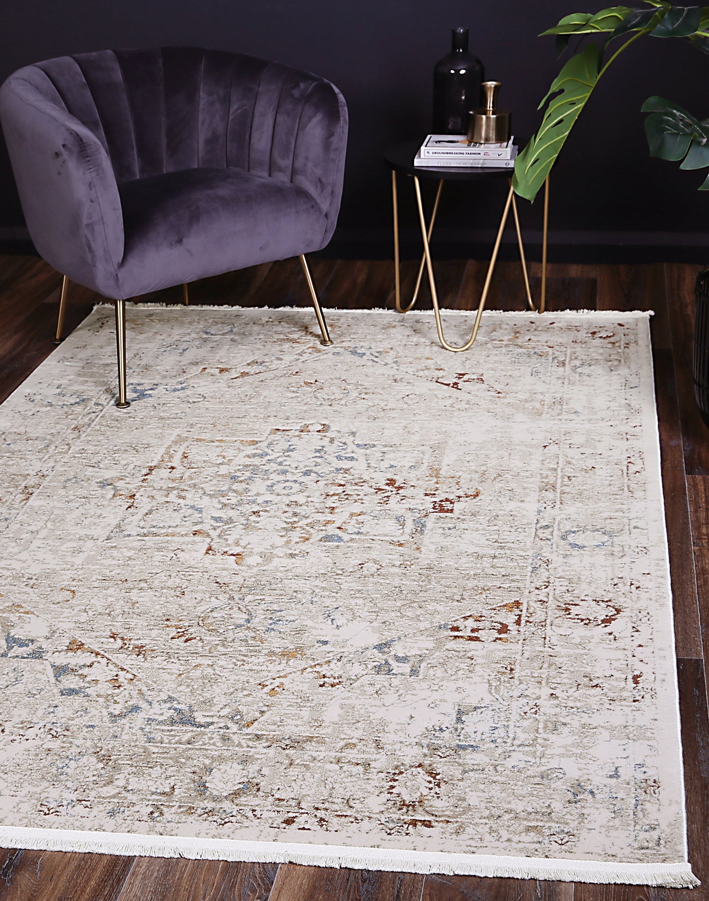 Istanbul Classic Vintage Beige Multi Rug 09BMUL