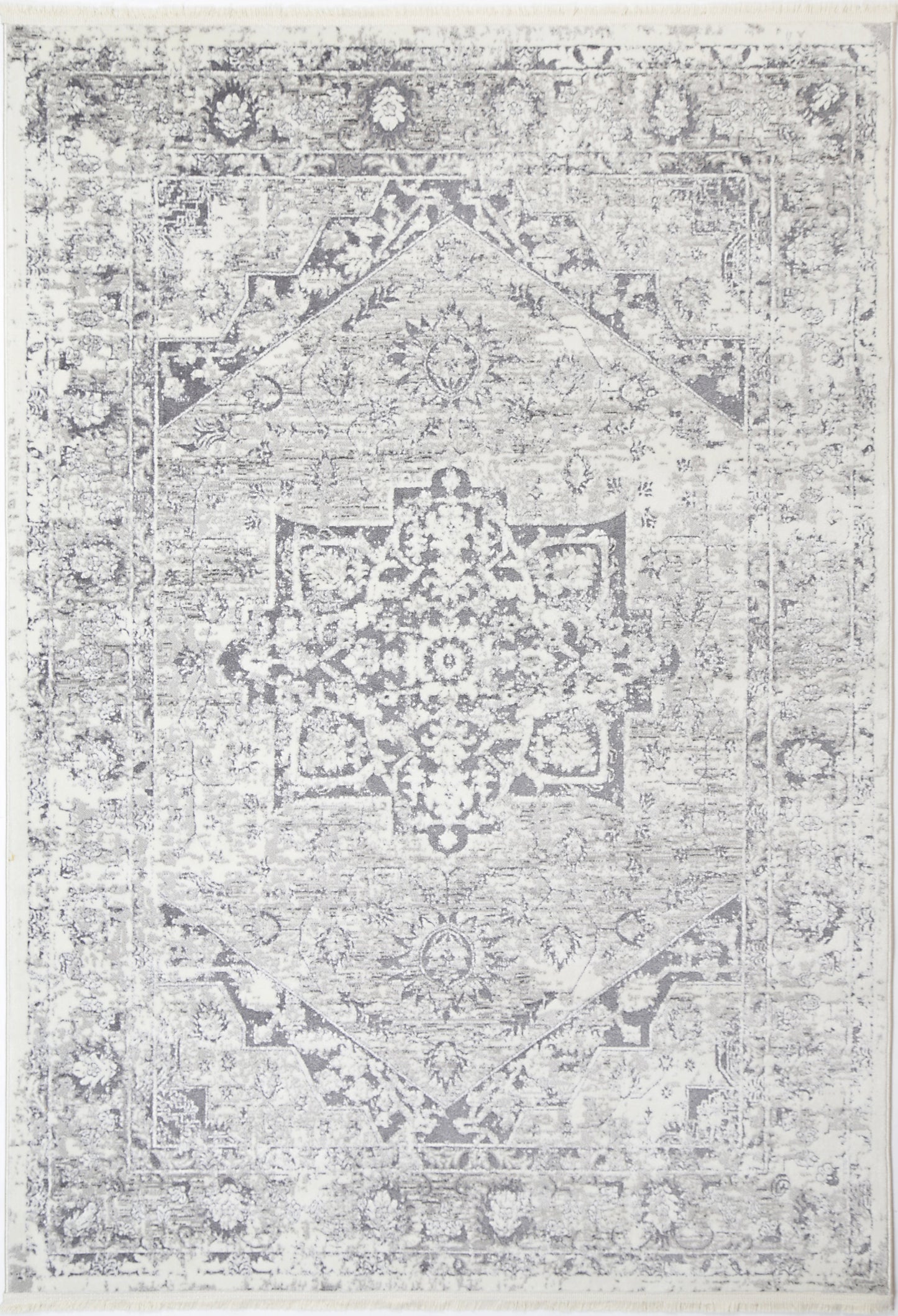 Istanbul Classic Vintage Grey Rug 09GREY