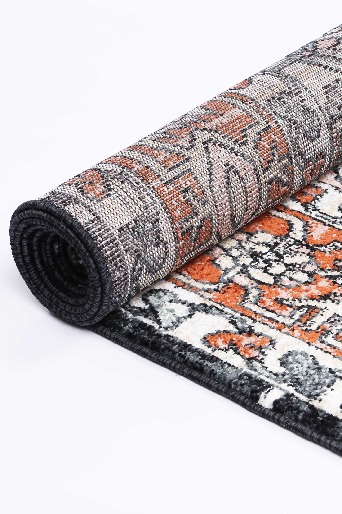 Parkland Leoplda Traditional Black Rug