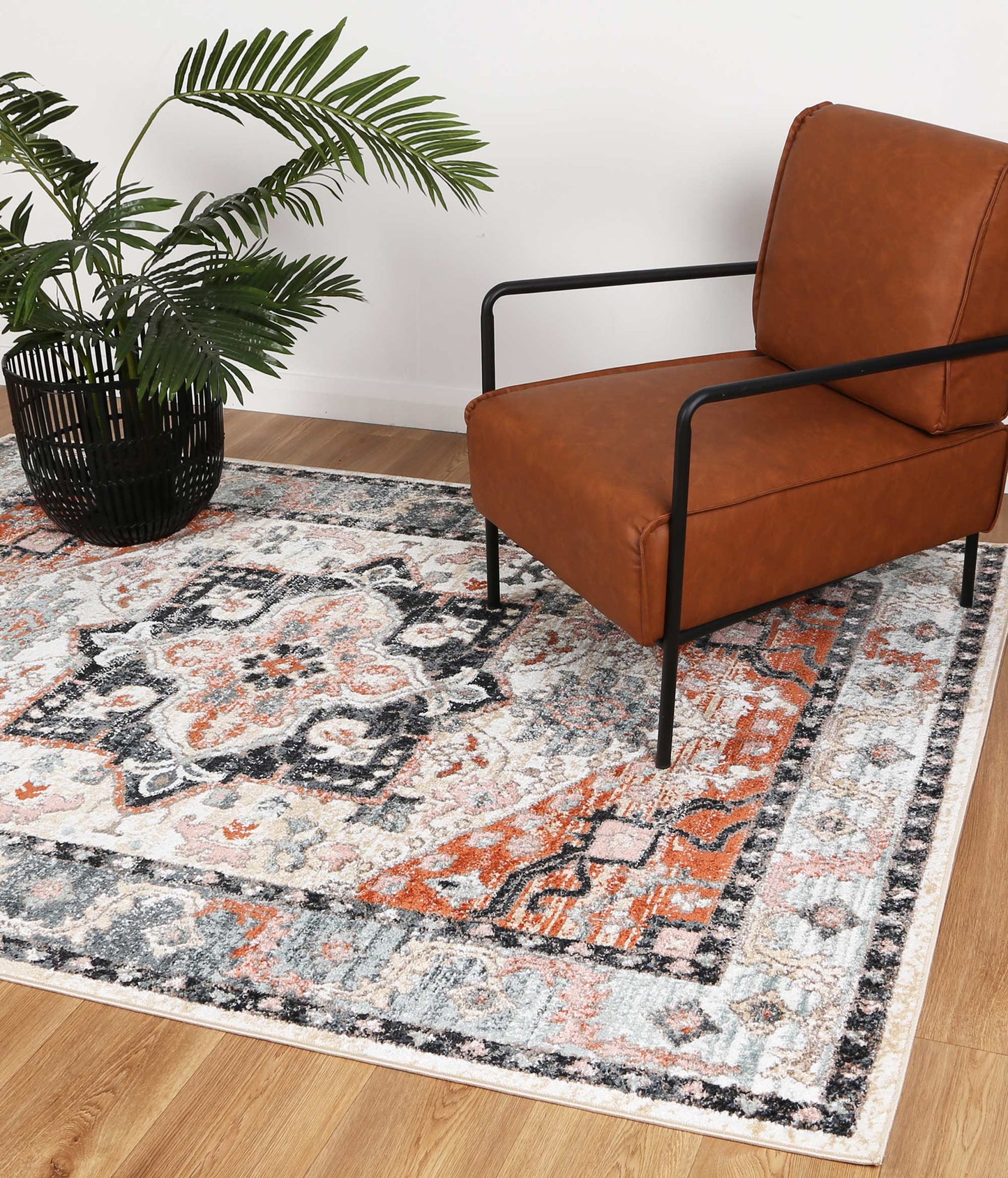 Parkland Antilia Traditional Terracotta Rug