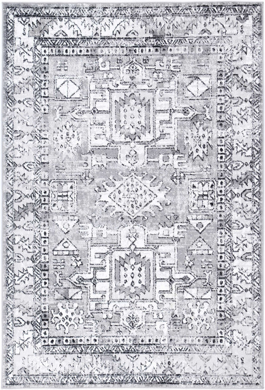 Parkland Willow Creek Traditional Grey Rug