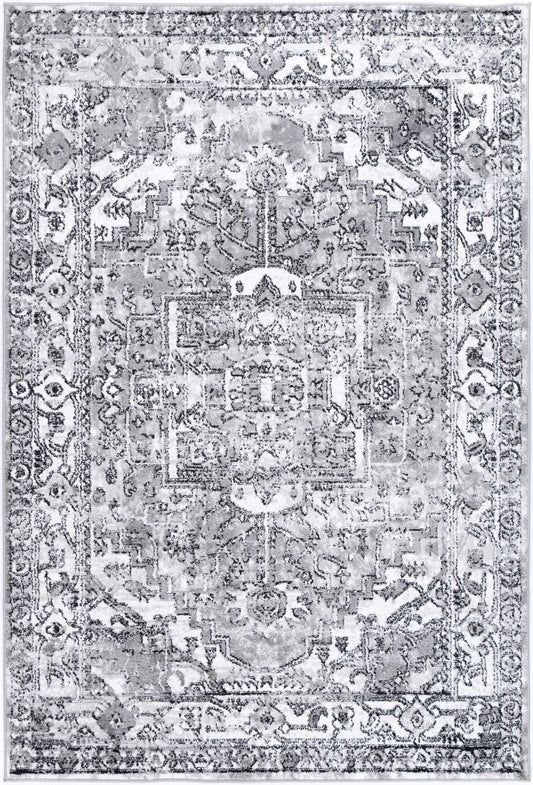 Parkland Vatuvara Traditional Grey Rug