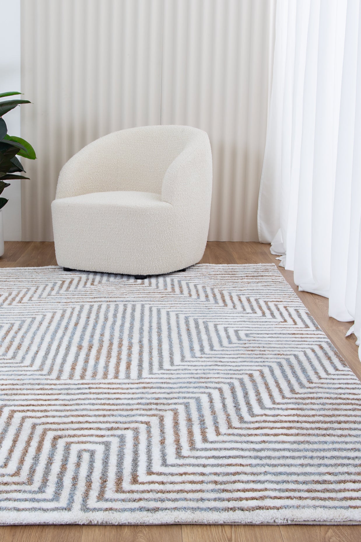 Alpha Geometric Rug