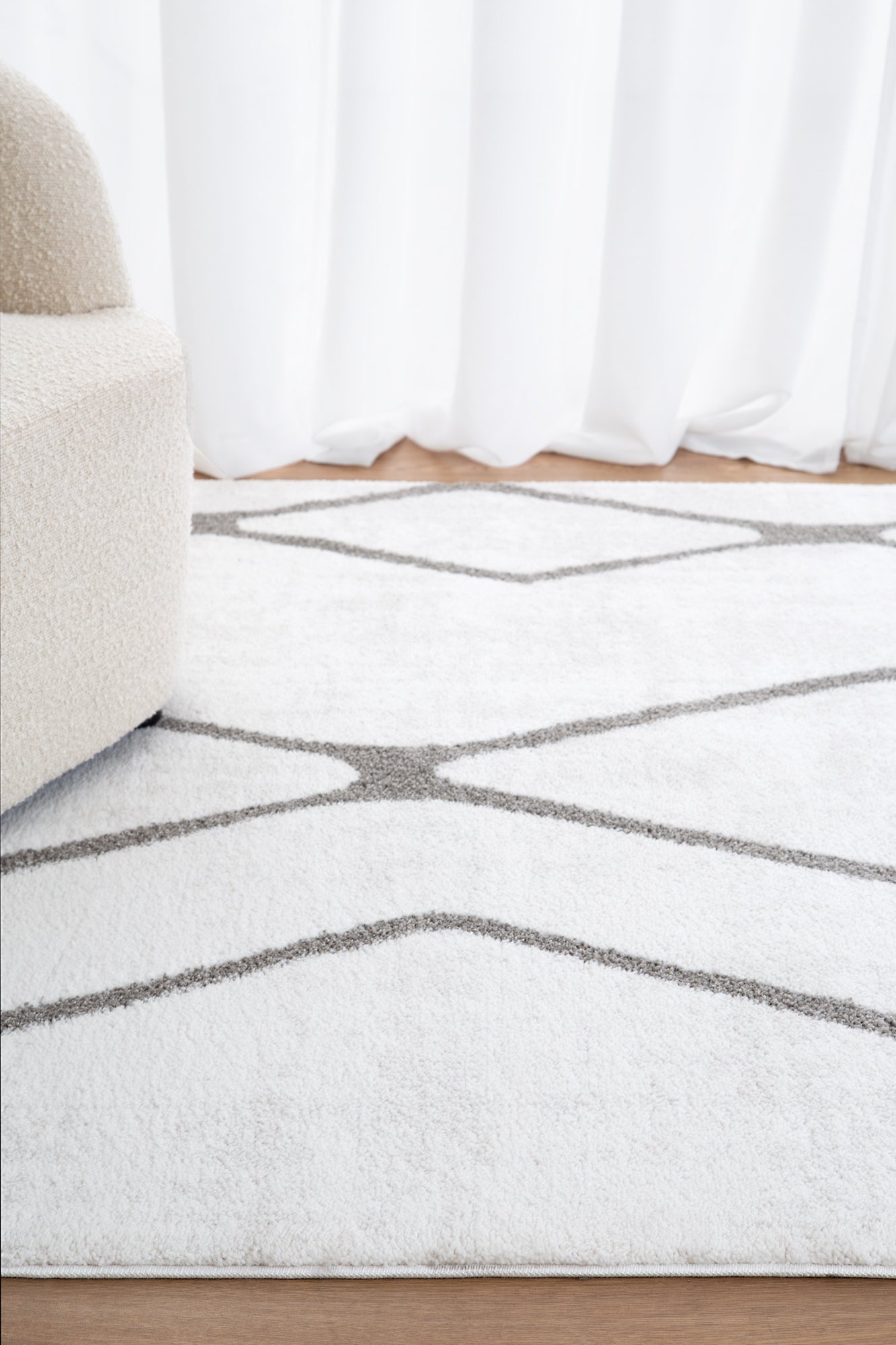 Alpha Diamond Rug