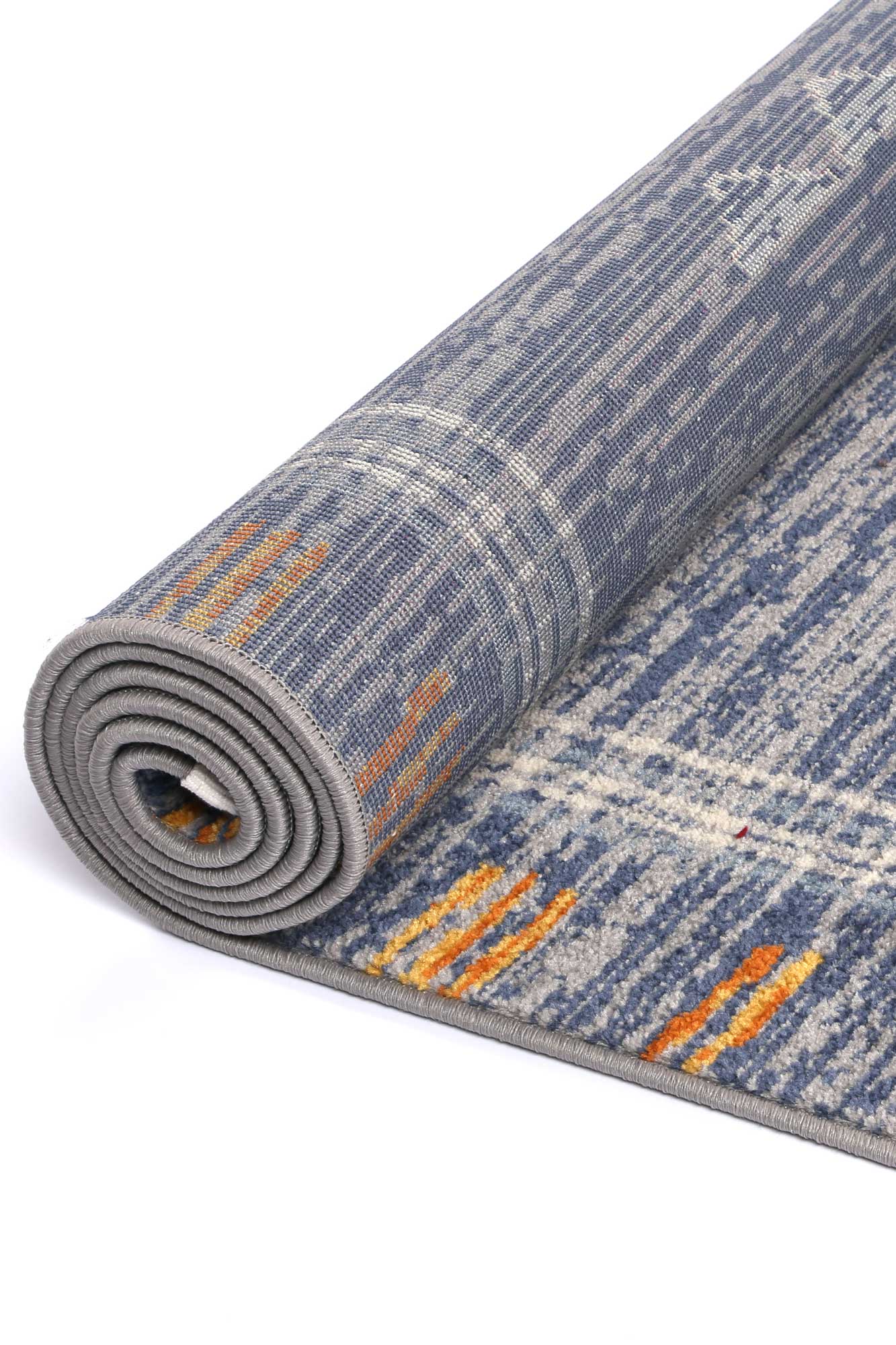 Millennium Quito Blue Contemporary Rug