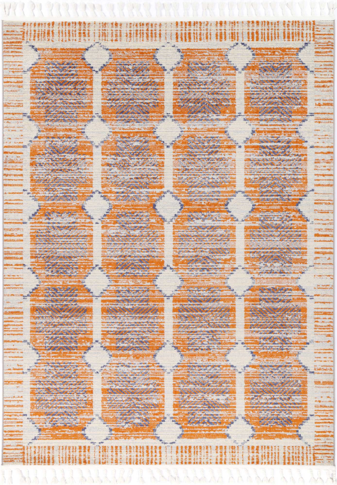 Millennium Nasca Rust Contemporary Rug