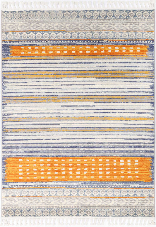 Millennuim Chuqito Orange Contemporary Rug