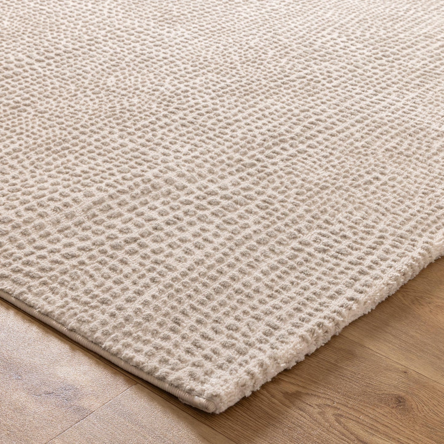 Afghan Cobblestone Beige Rug
