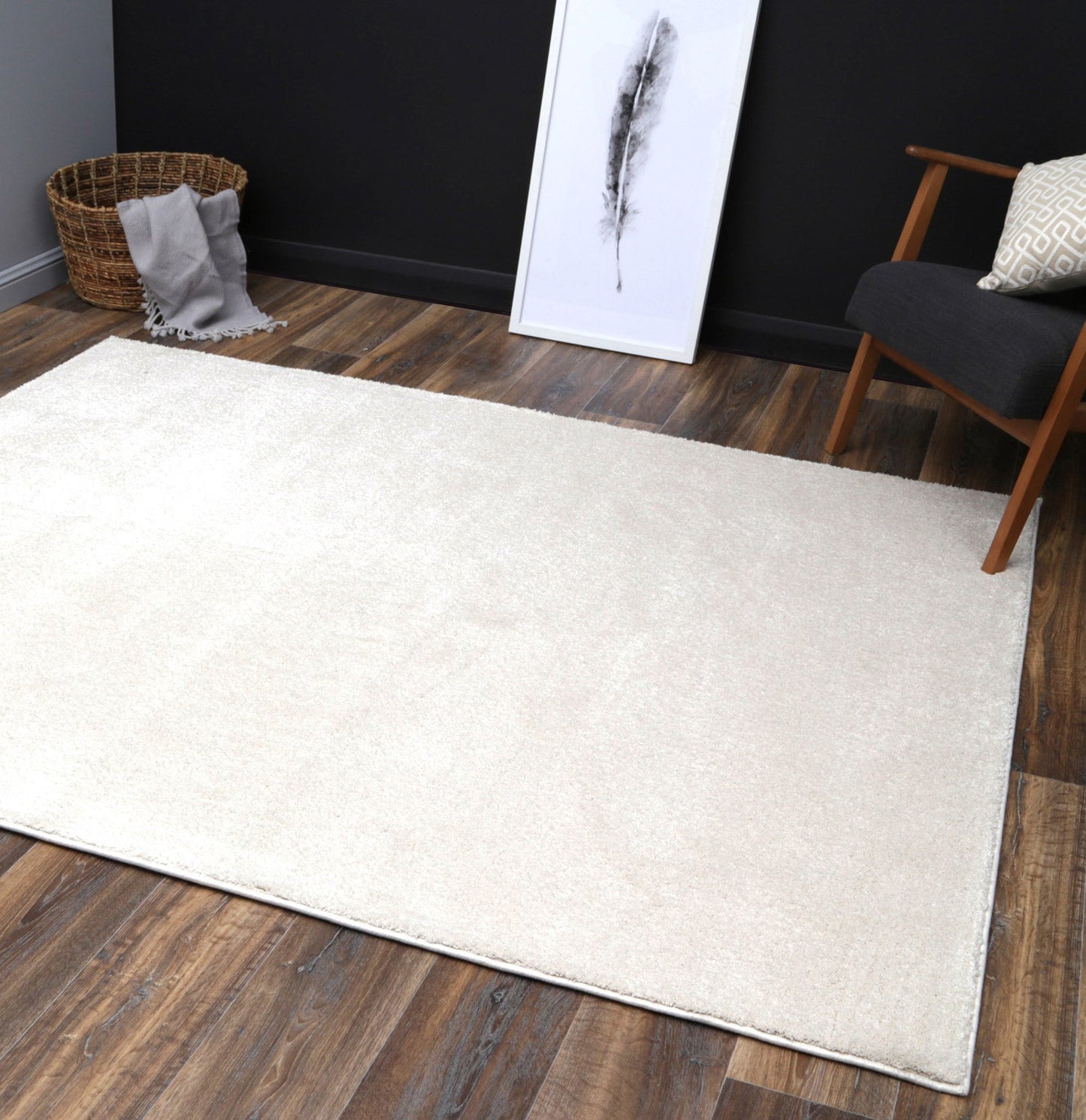 Tasmania Cream Plush Rug