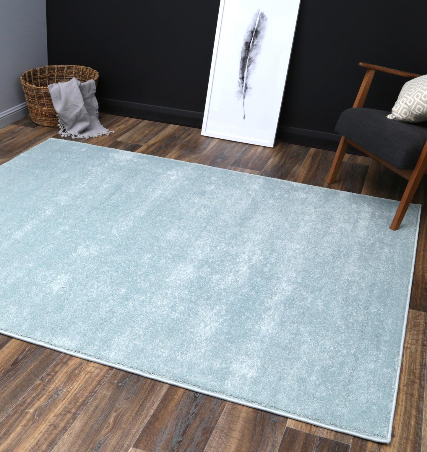 Tasmania Teal Plush Rug