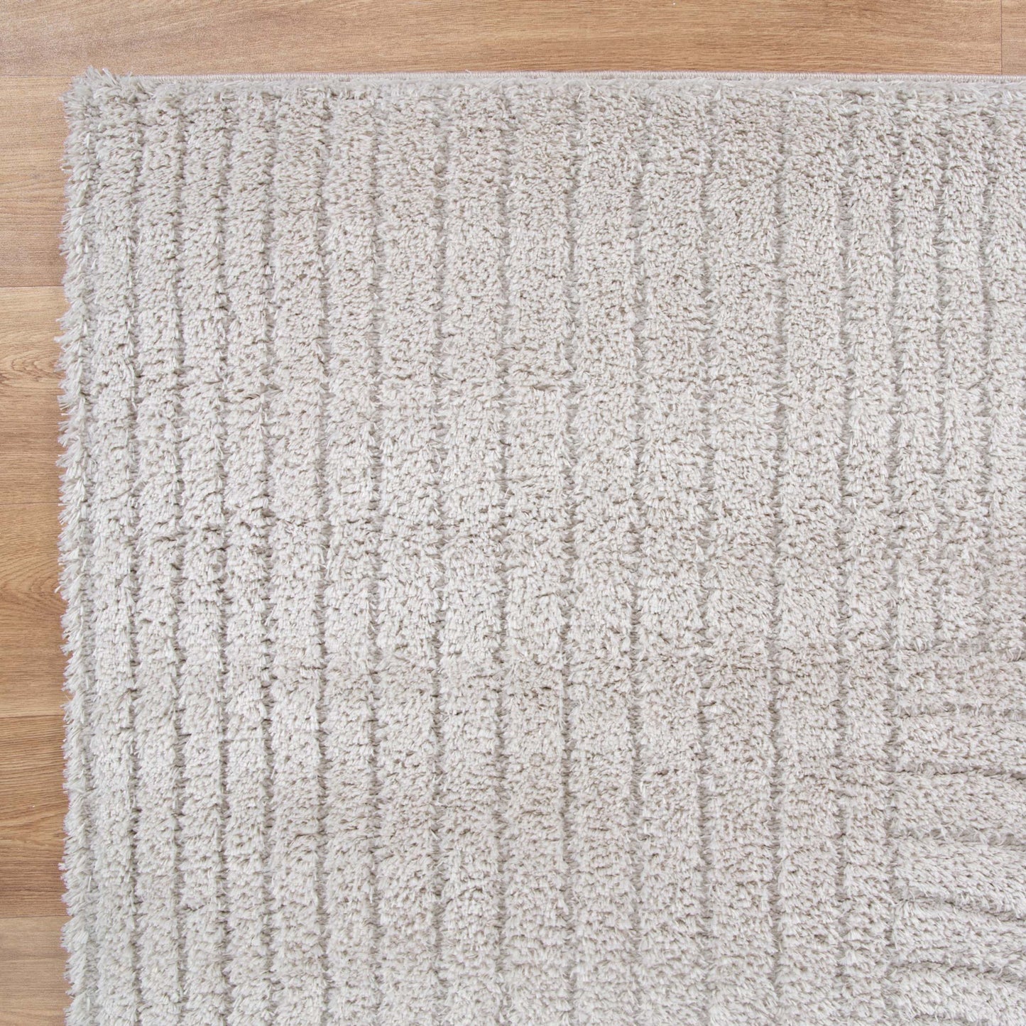 Authentic Beige Shag Rug