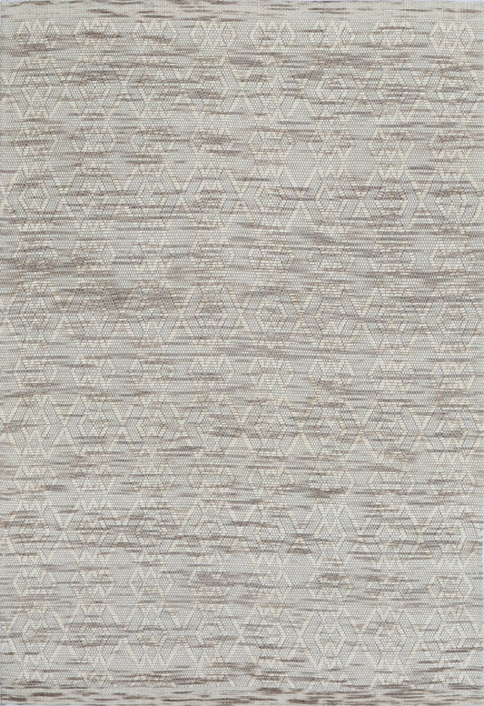 Wynter Diamond Beige Wool Rug