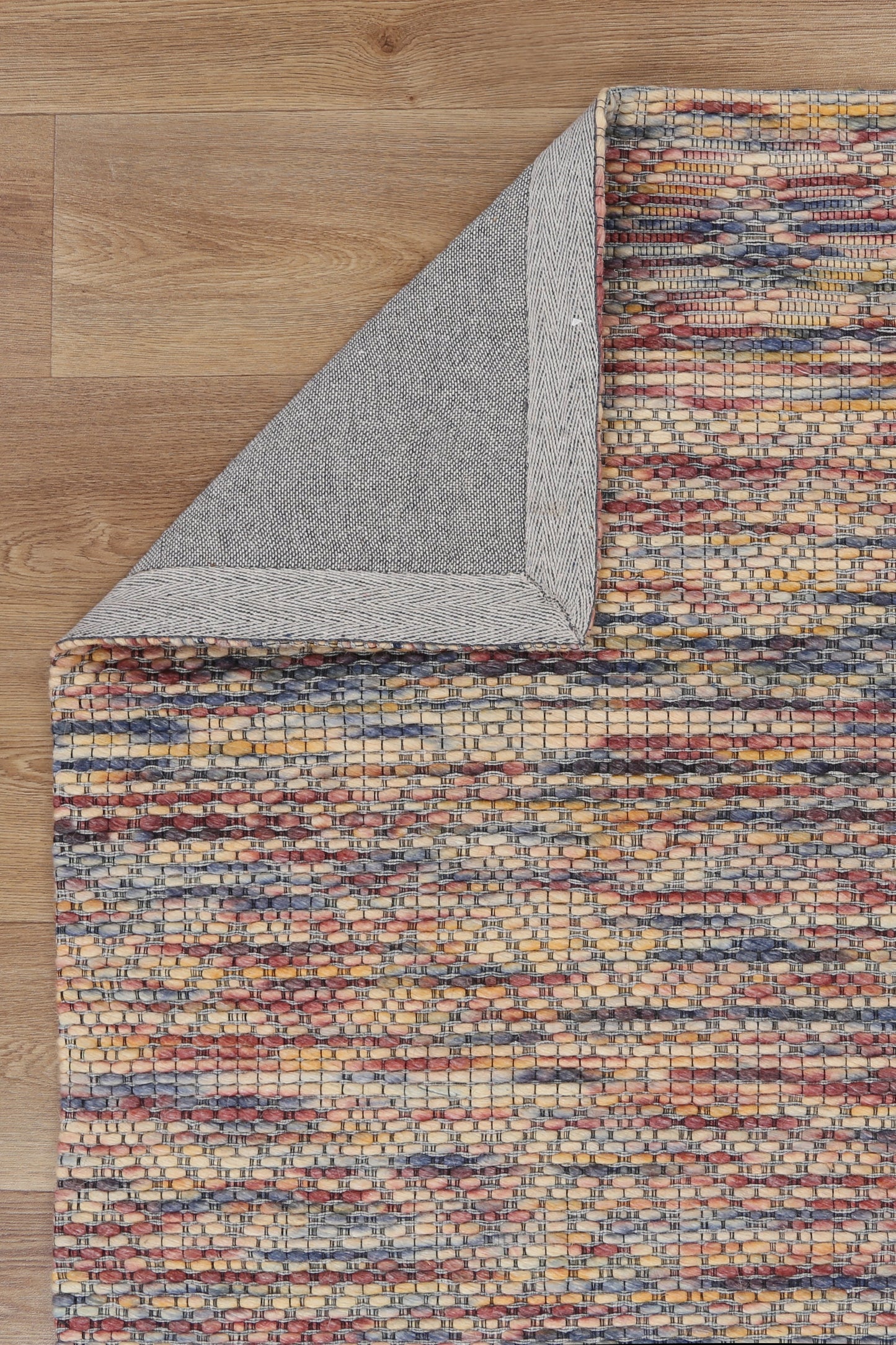 Wynter Chevron Multi Wool Rug