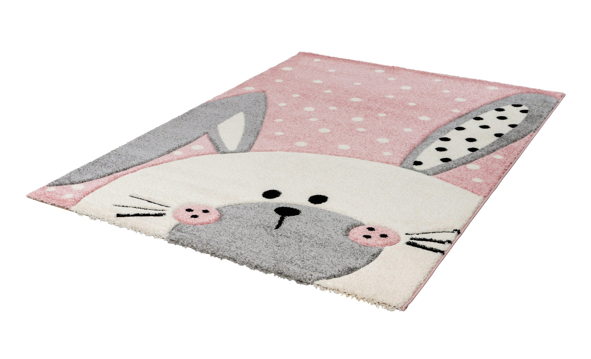 Amigo 324 Pink Rabbit Kids Rug - Lalee Designer Rugs