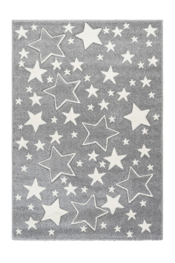 Amigo 329 Silver Stars Kids Rug - Lalee Designer Rugs