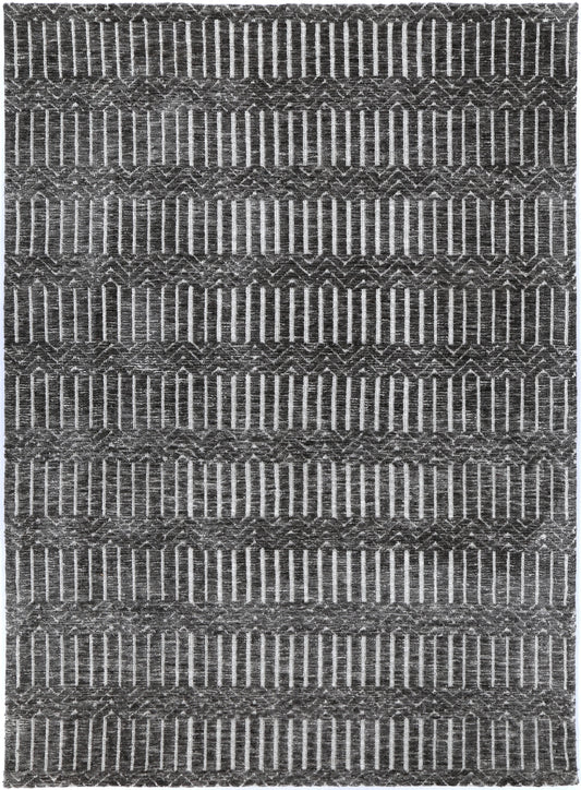 Zara Attari Grey Cotton Blend Rug