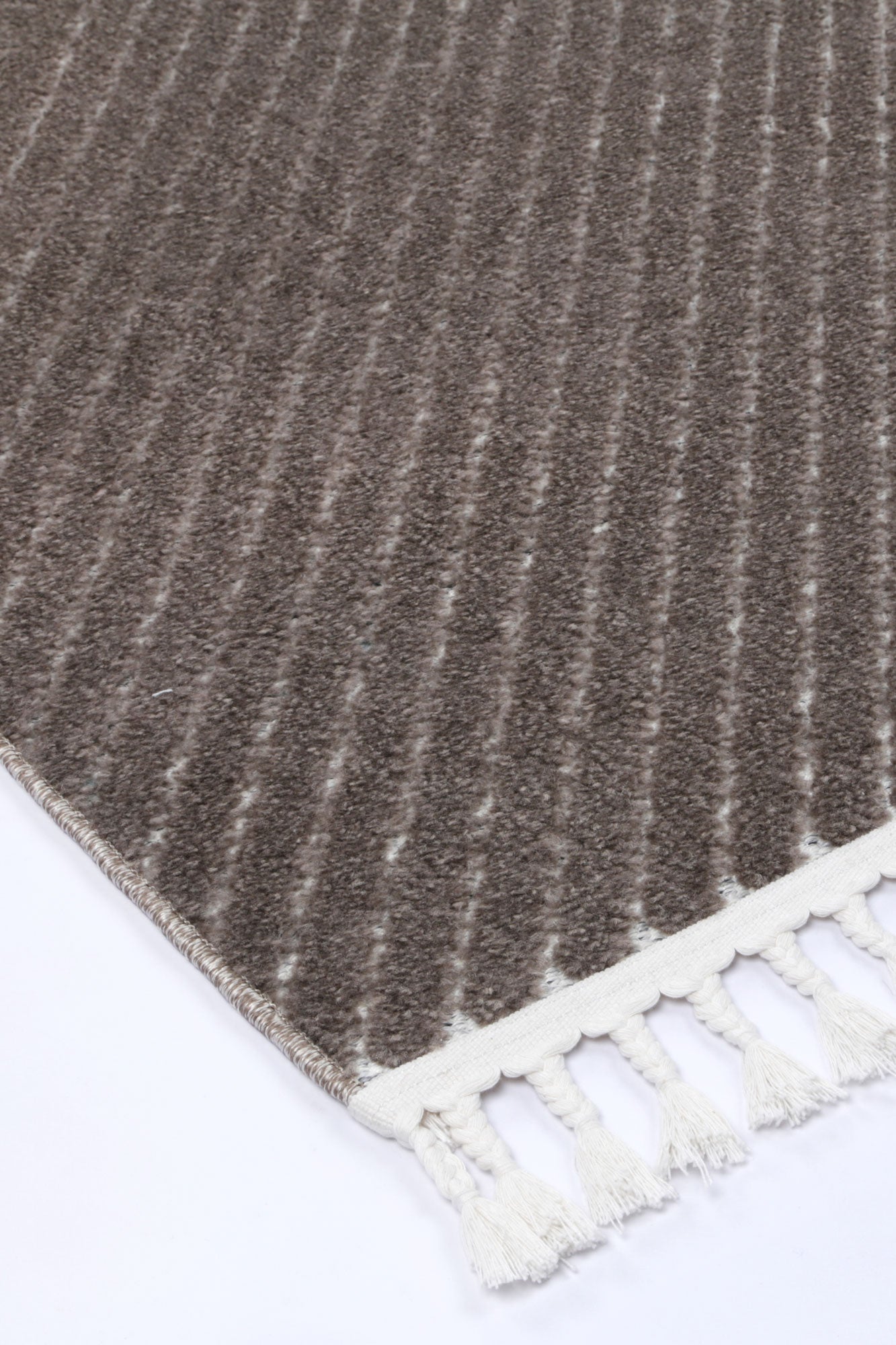 Mars Thasos Overlay Taupe Rug