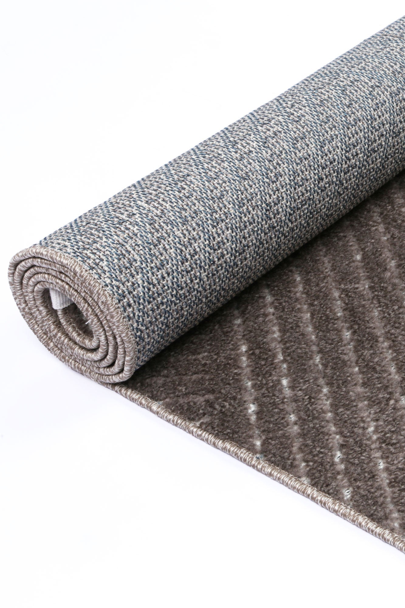 Mars Thasos Overlay Taupe Rug