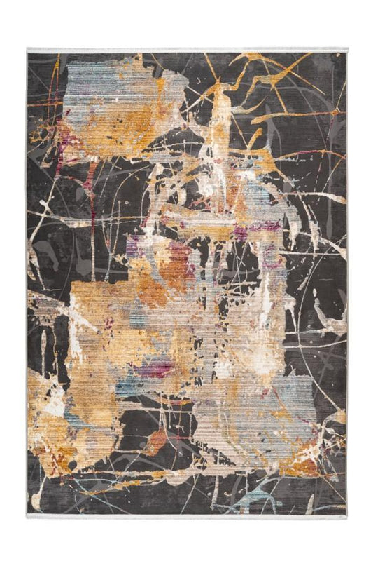 Artisan 503 Multi Gold & Grey Modern Rug