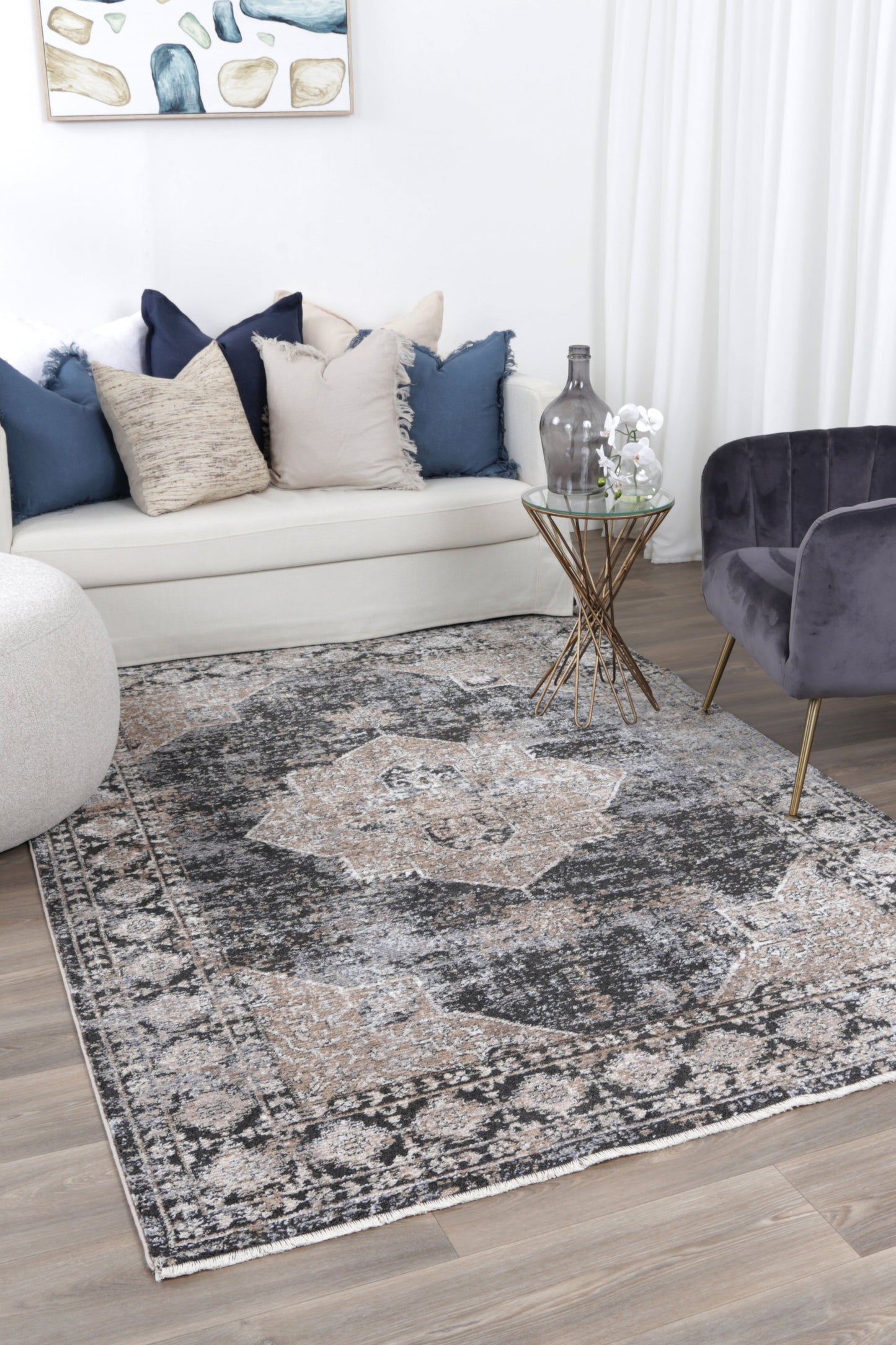 Zedland Lakeland Vintage Inspired Rug