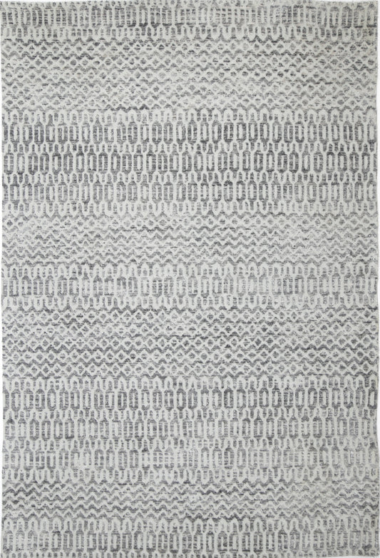 Zara Grey Tribal Rug