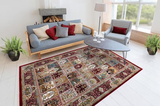 Classic 702 Red Traditional Design Rug - Lalee Designer Rugs