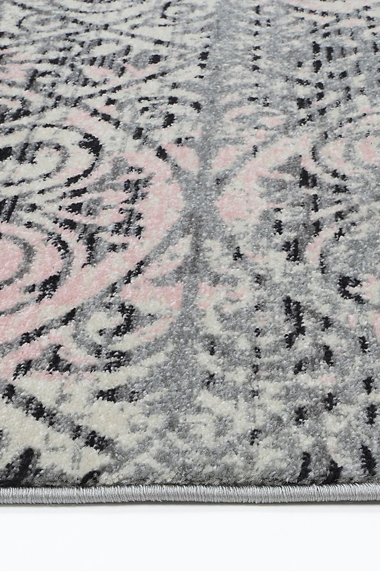 Exquisite Katherine Pink & Ash Rug