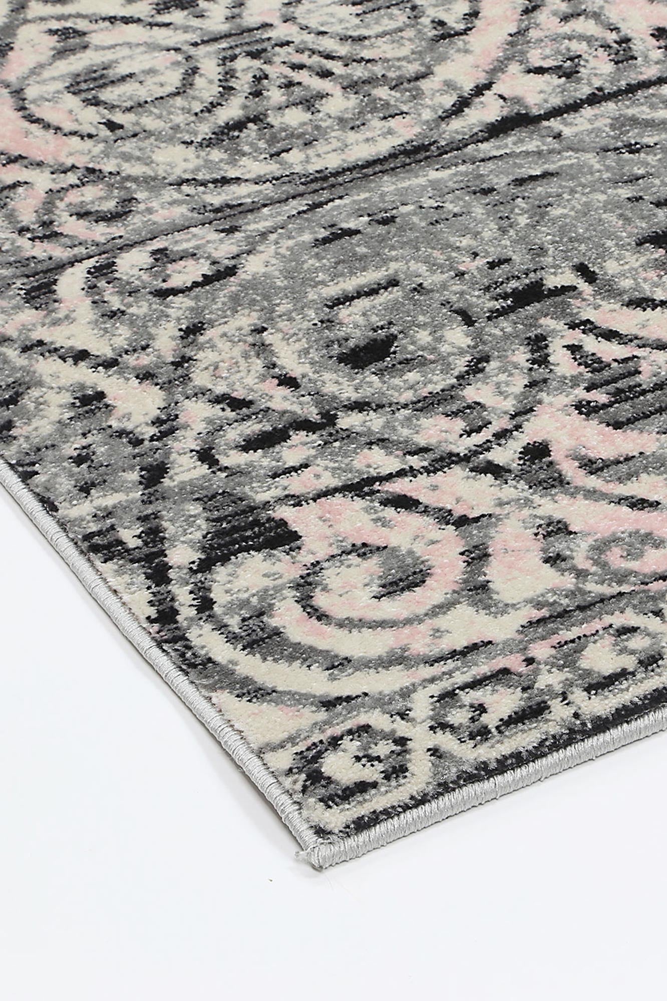 Exquisite Katherine Pink & Ash Rug