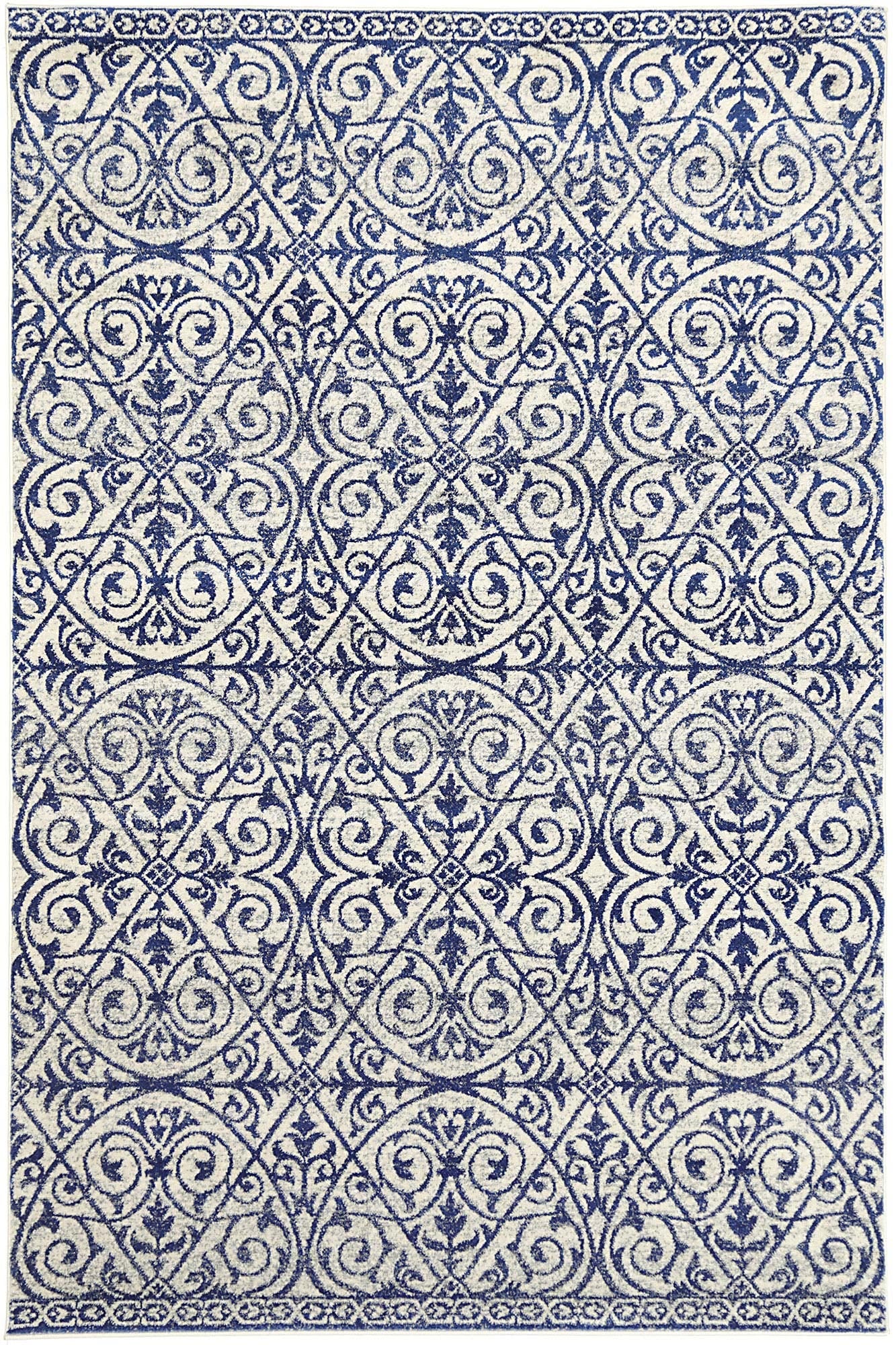 Exquisite Katherine Blue & Ivory Rug