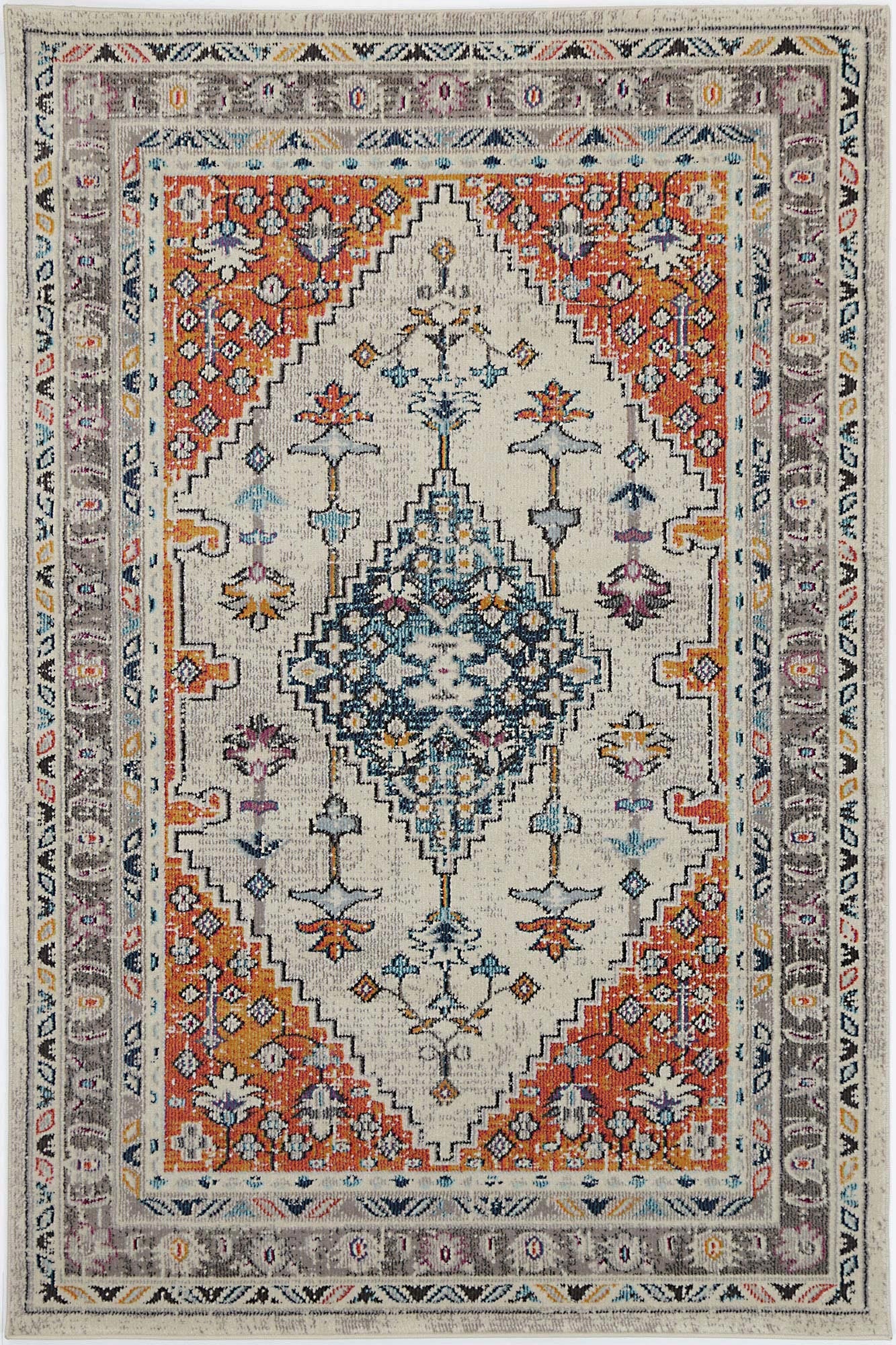 Exquisite Traditional Multi Rug