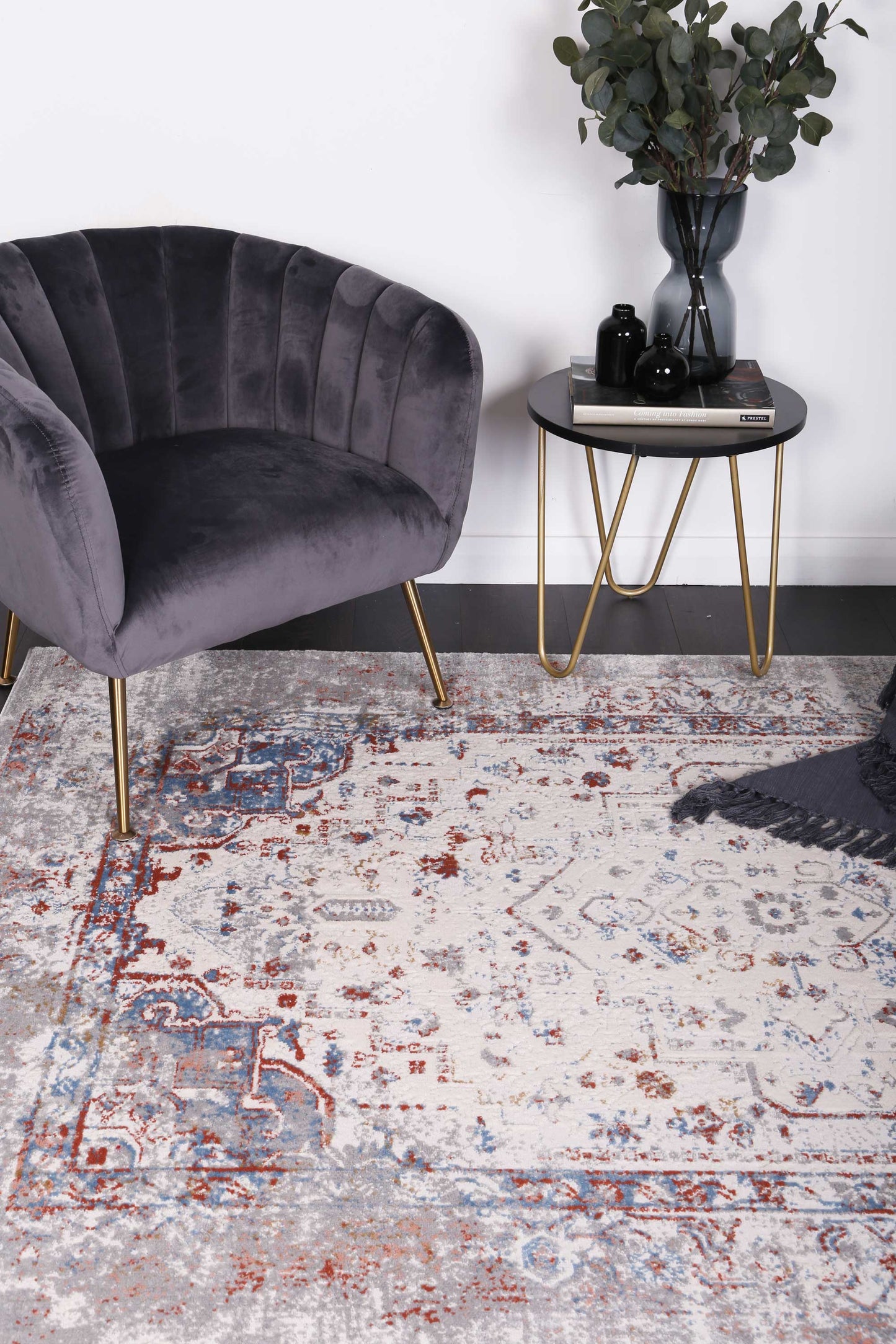 Diamond Transitional Multi-Coloured Rug