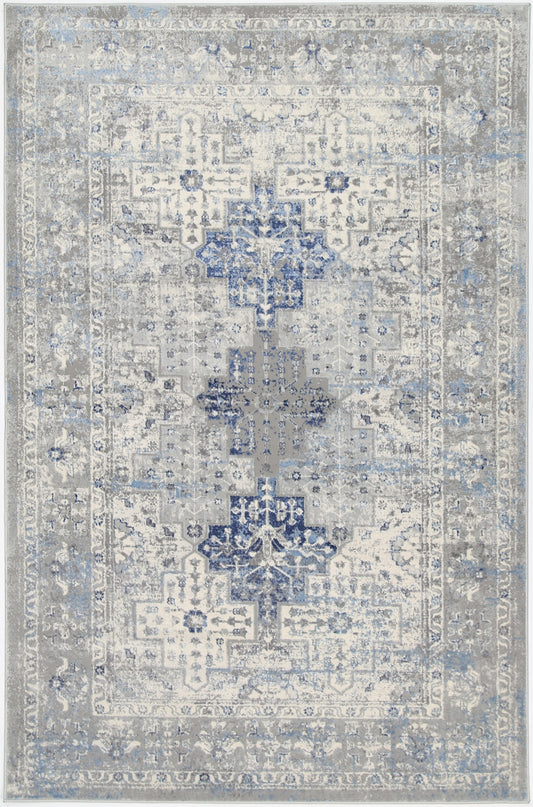 Diamond Transitional Blue Rug