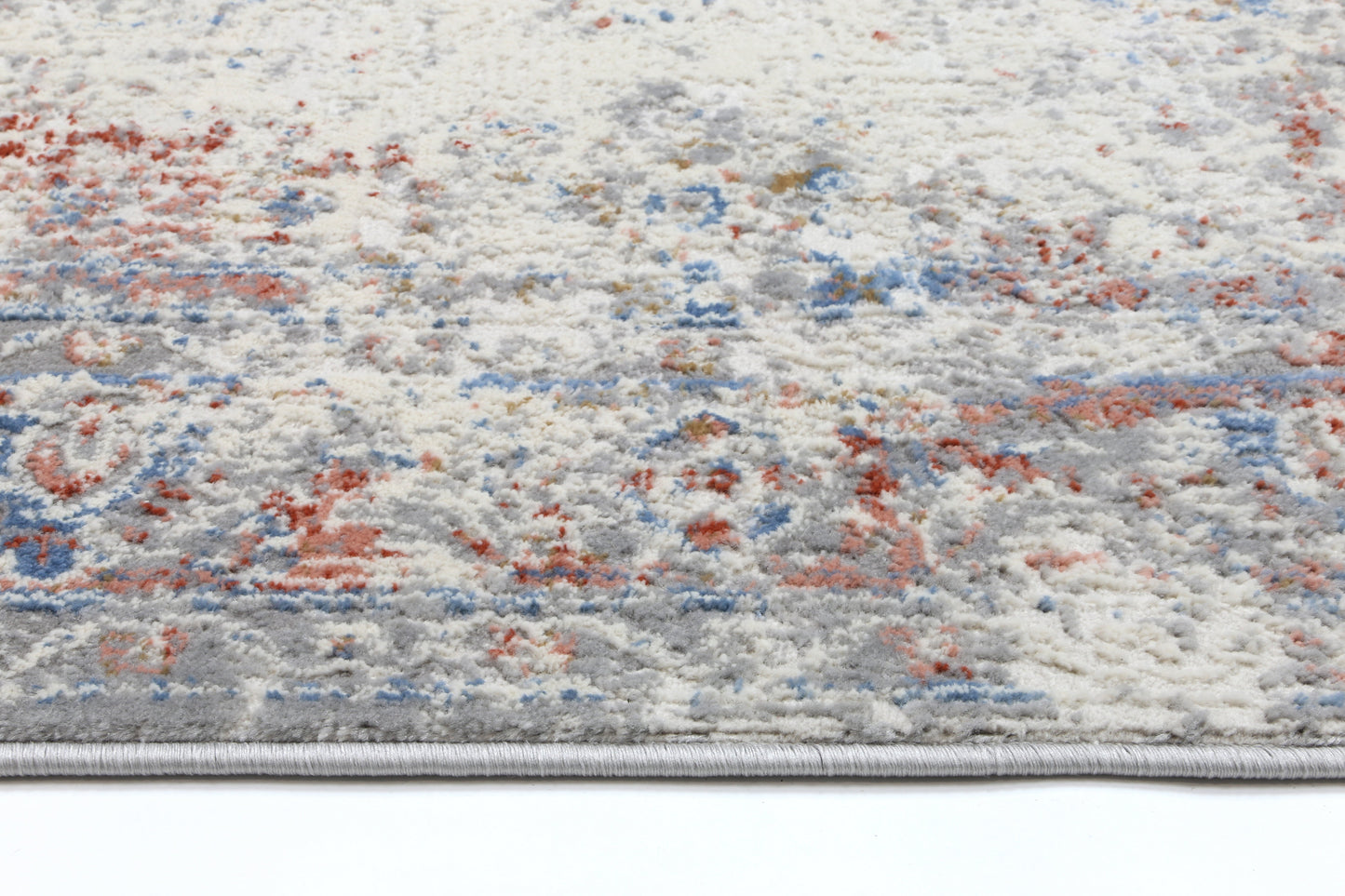 Diamond Abstract light Rust Rug