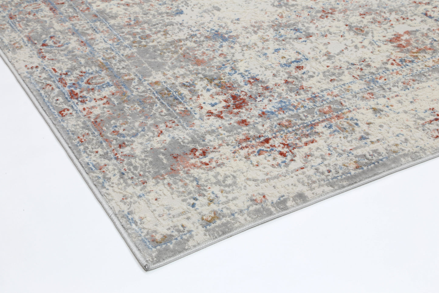 Diamond Abstract light Rust Rug