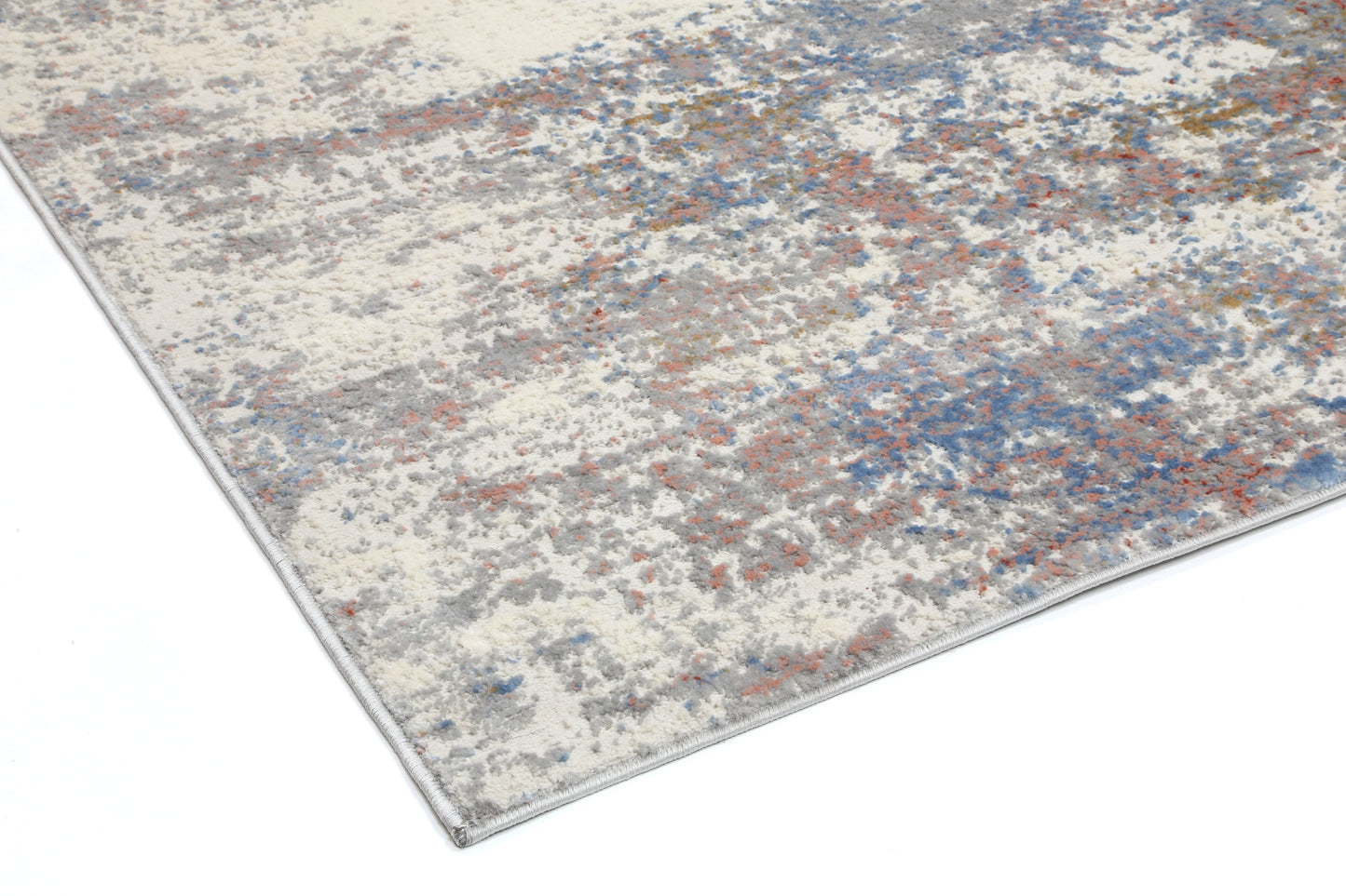 Diamond Abstract Rust Rug