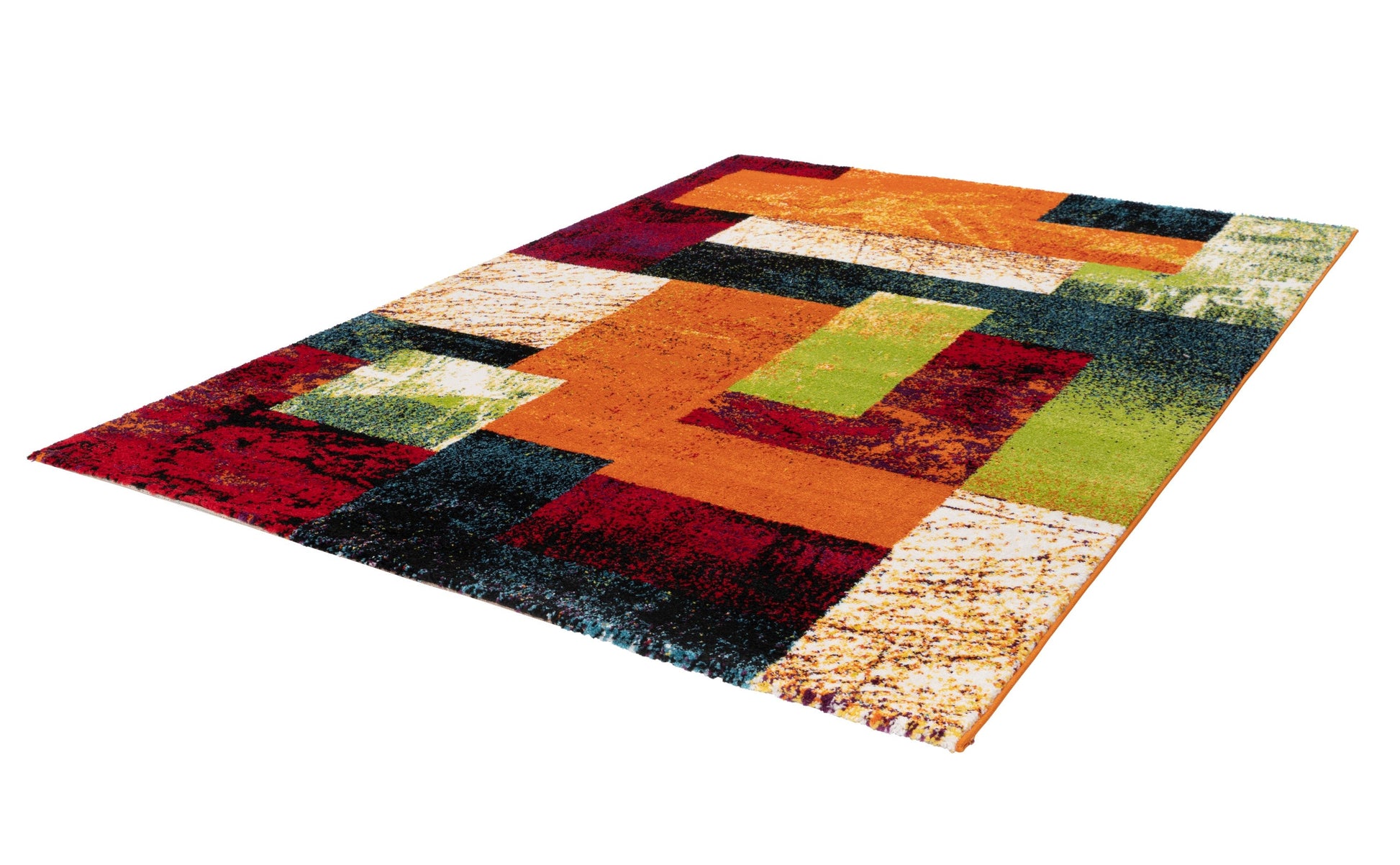 Espo 303 Rainbow Checkered Rug - Lalee Designer Rugs