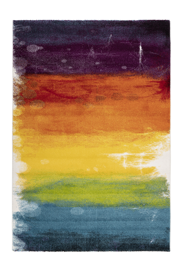 Espo 311 Rainbow Multi Colour Thick Turkish Rug - Lalee Designer Rugs