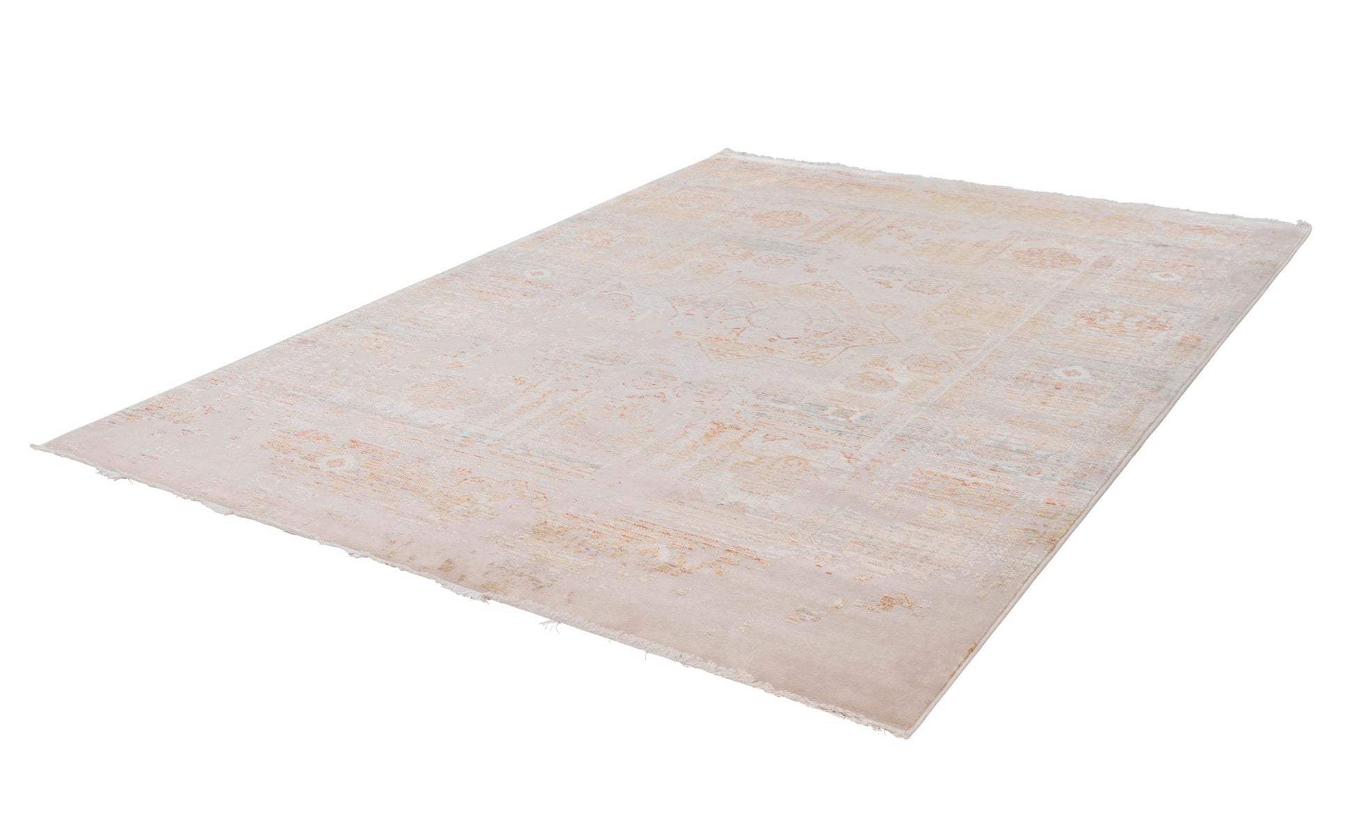 Fashion 901 Multi Beige-Yellow Acrylic Rug - Lalee Designer Rugs