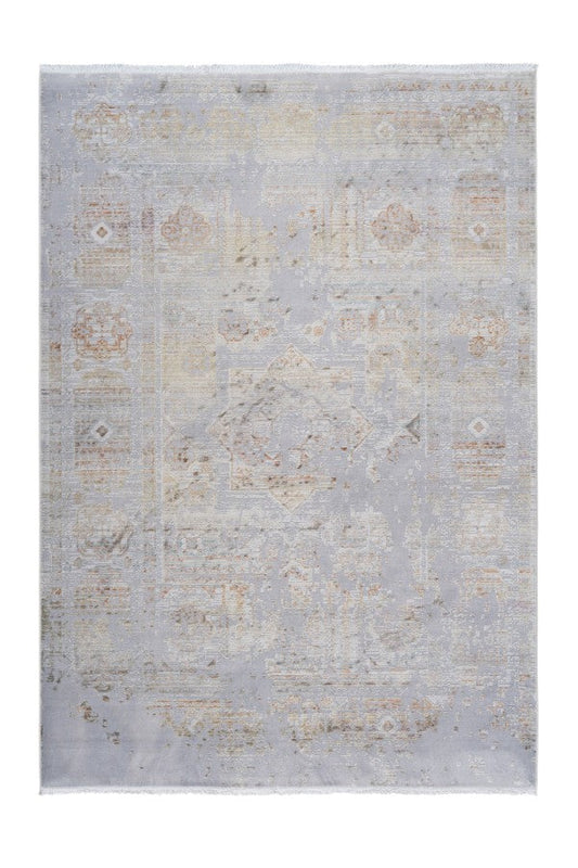 Fashion 901 Silver Acrylic Transitional Rug - Lalee Designer Rugs