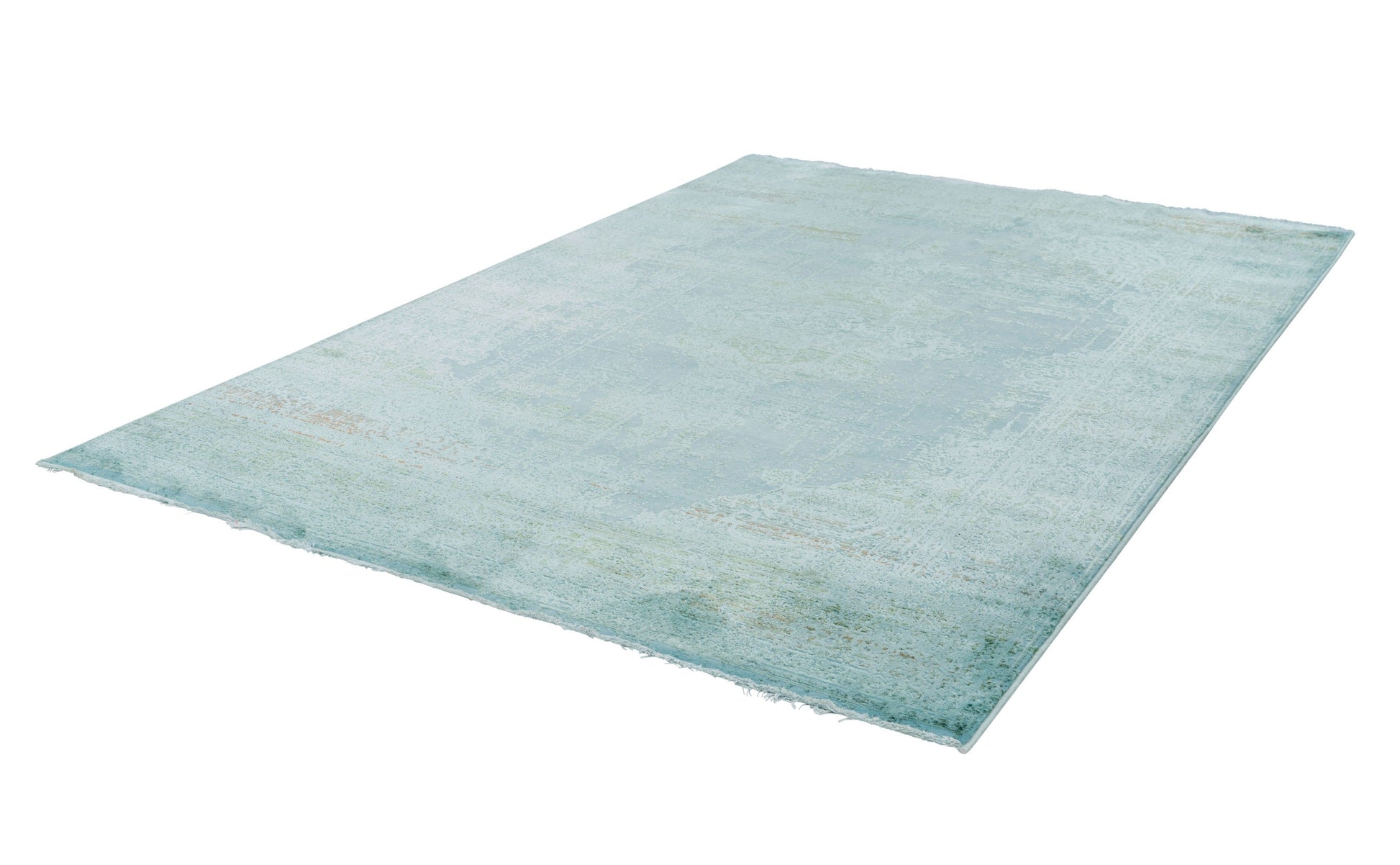 Fashion 902 Mint Modern Acrylic Transitional Rug - Lalee Designer Rugs