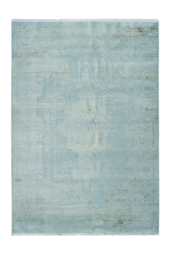 Fashion 902 Mint Modern Acrylic Transitional Rug - Lalee Designer Rugs