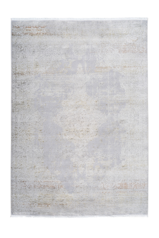 Fashion 902 Silver Modern Acrylic Transitional Rug - Lalee Designer Rugs