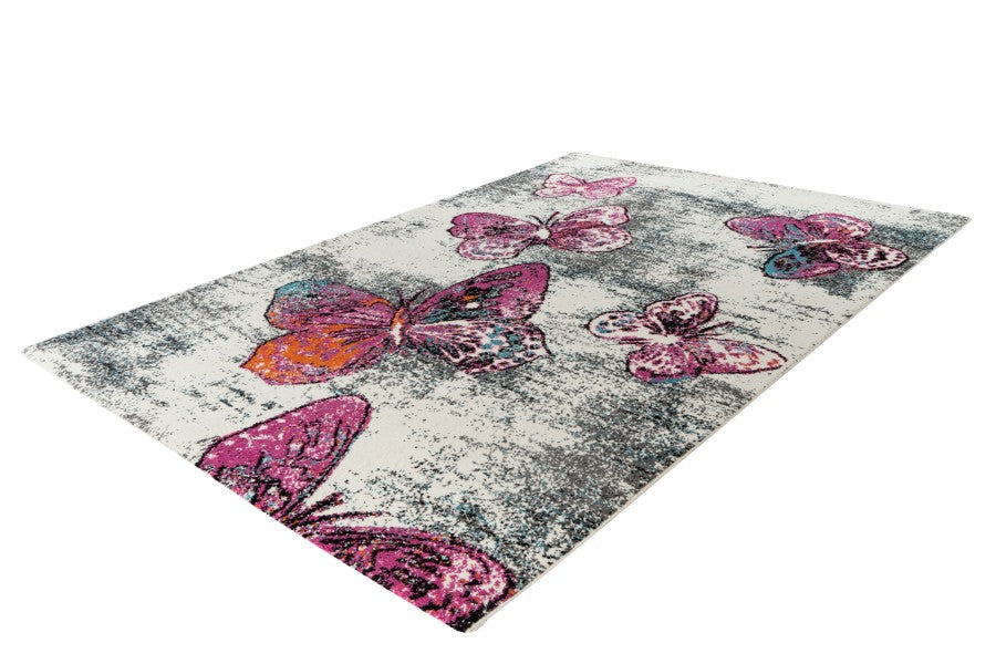 Kids World 408 Pink Butterflies Kids Rug