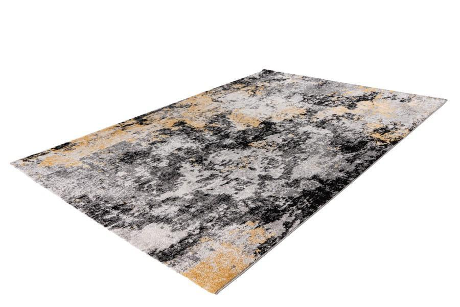 Fiona 302 Yellow Modern Abstract Rug