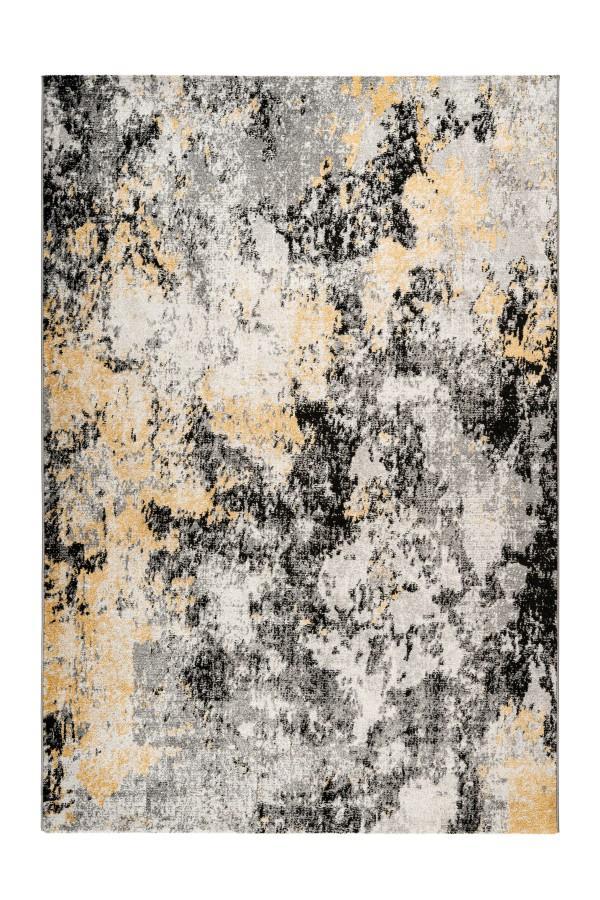 Fiona 302 Yellow Modern Abstract Rug