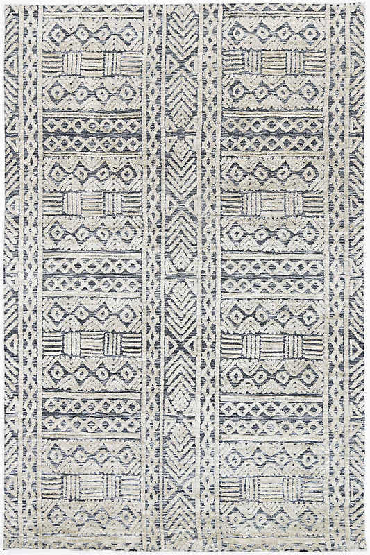 Zara Glenroy Blue Tribal Rug