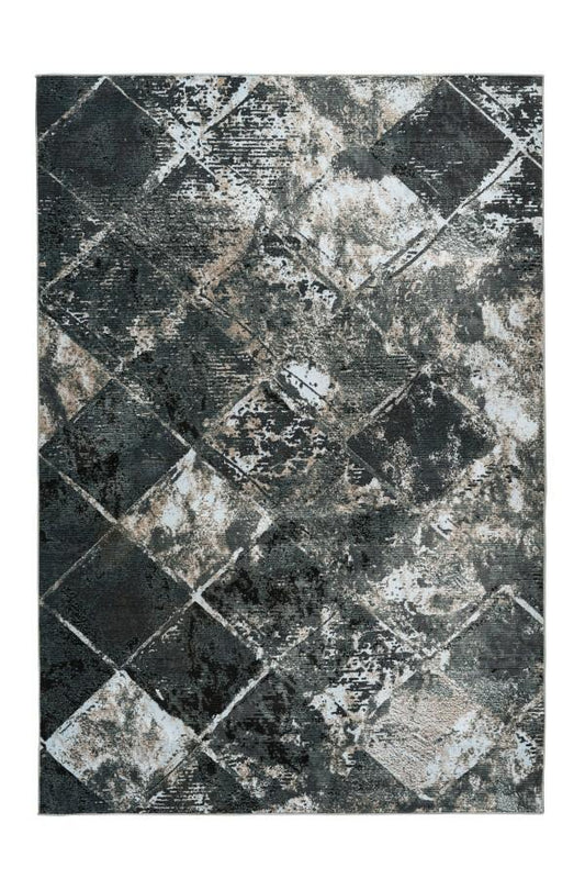 Glamour 805 Pet Rug With Diamond Pattern