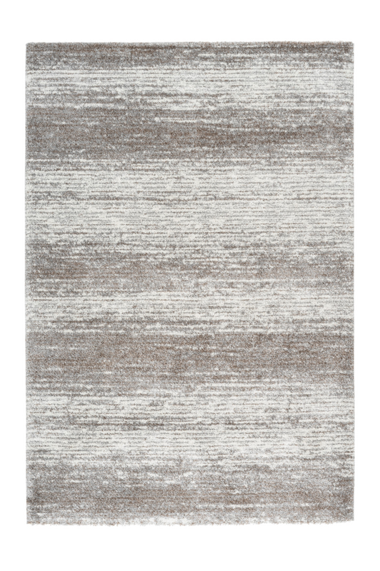 Harmony 400 Modern Plain Beige-Silver Rug with Abstract Lines - Lalee Designer Rugs