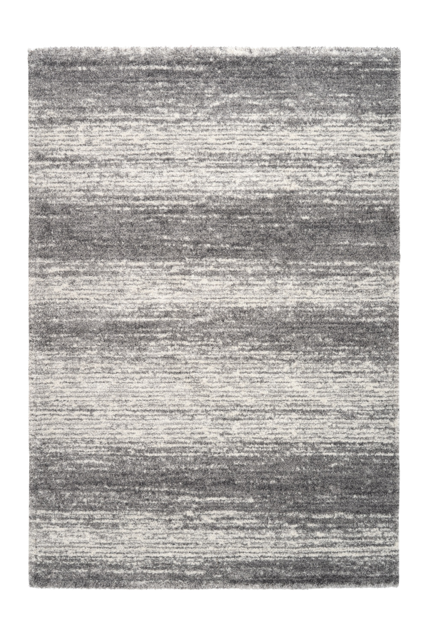 Harmony 400 Modern Plain Silver Rug with Abstract Lines - Lalee Designer Rugs